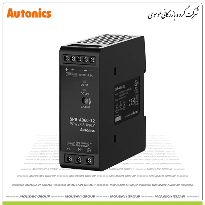 منبع تغذیه آتونیکس SPB-A۰۶۰-۲۴ منبع تغذیه آتونیکس SPB-A060-24