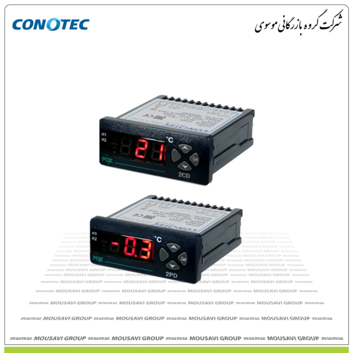 کنترلر دما FOX-2CD/2PD کنترلر دما FOX-2CD/2PD