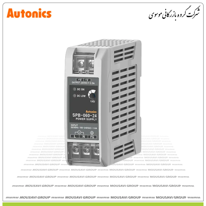 منبع تغذیه آتونیکس SPB-۰۶۰-۲۴ منبع تغذیه آتونیکس SPB-060-24